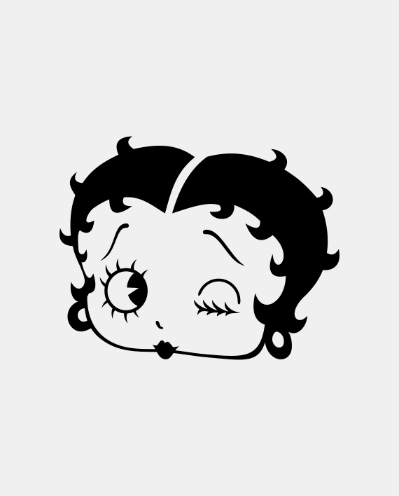 pegatina betty boop