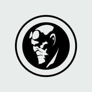 Pegatina Hellboy B
