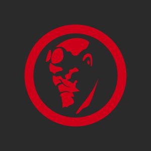 pegatina hellboy adhesivo vinilo