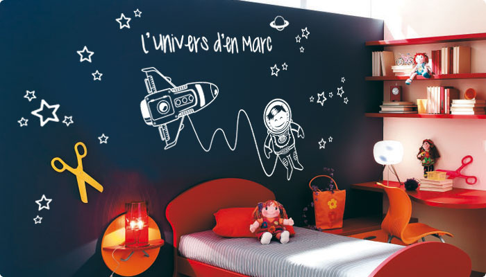 vinilo decorativo astronauta infantil