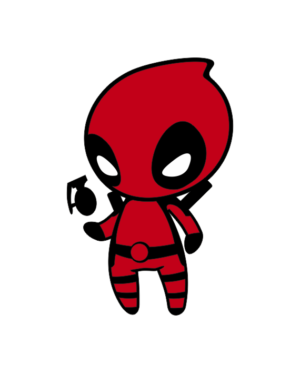 pegatina deadpool