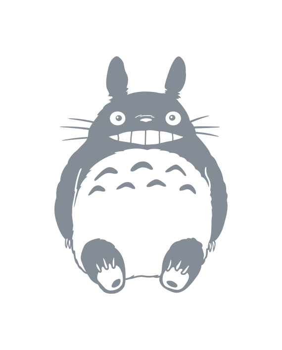 pegatina totoro vinilo