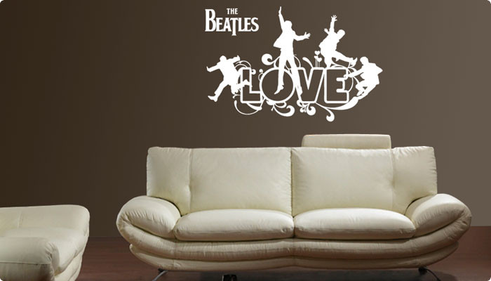 the beatles love decorativo