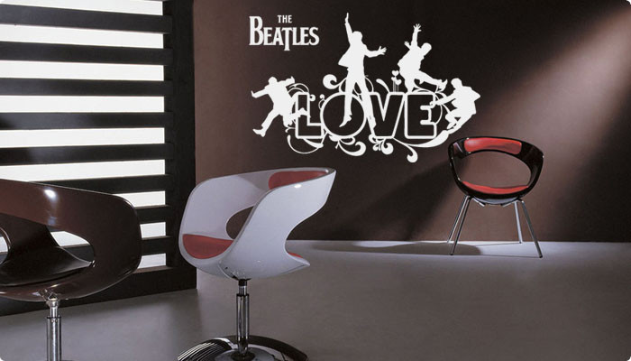 the beatles love decorativo