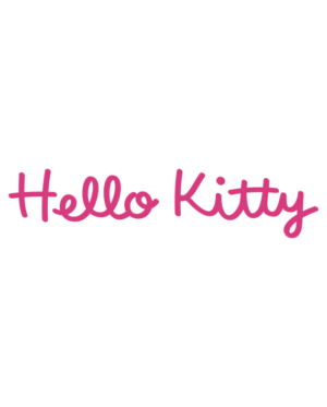 pegatina hello kitty letras vinilo