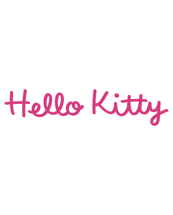 pegatina hello kitty letras vinilo