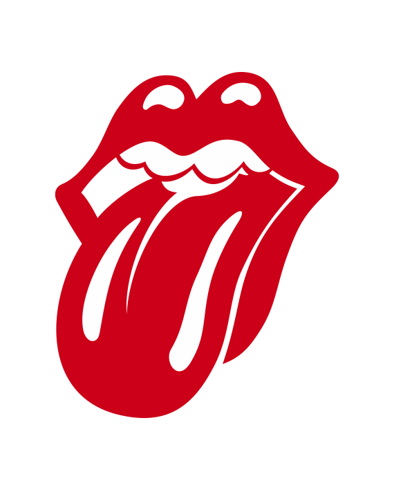 pegatina lengu rolling stones