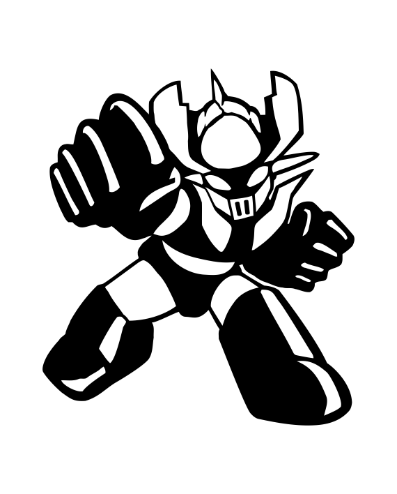 pegatina mazinger z