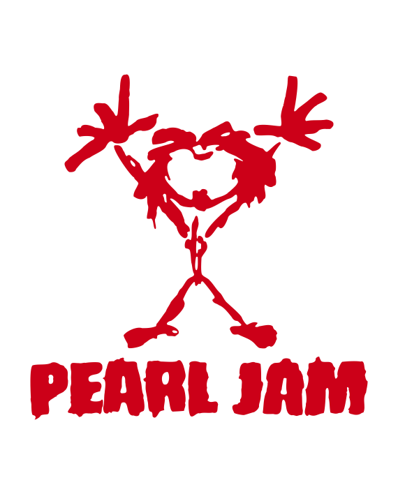 pegatina pearl jam