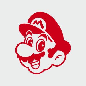 pegatina mario bros vinilo troquelado coche