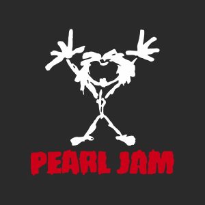 pegatina pearl jam alive vinilo corte 2 colores personalizado
