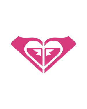 pegatina roxy logo