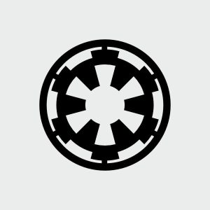 pegatina star wars imperio galactico vinilo personalizado