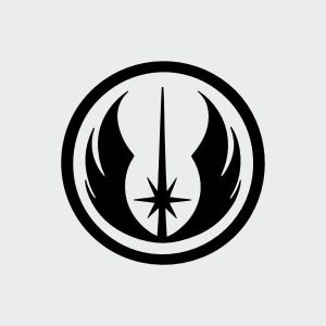 pegatina star wars orden jedi vinilo personalizado