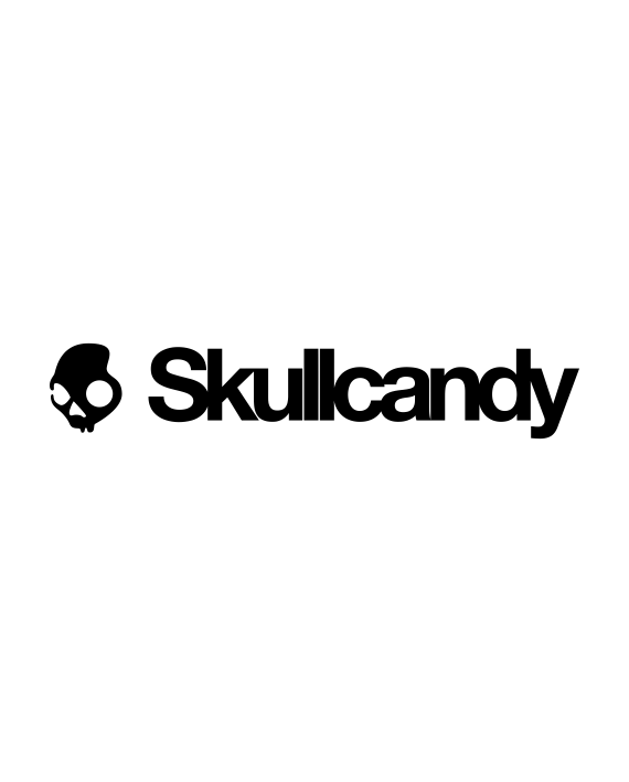 pegatina skullcandy logo letras en vinilo