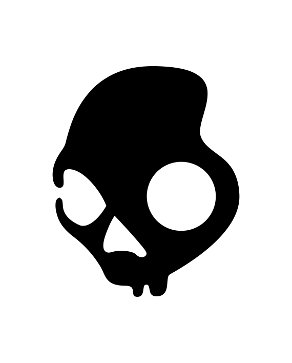 pegatina skullcandy logo en vinilo