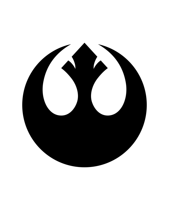 Poderoso Inconveniencia enchufe Pegatina Alianza Rebelde – Star Wars – SW8 – adhesivosNatos