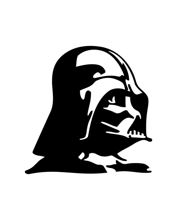 pegatina star wars darth vader