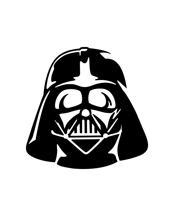 pegatina star wars darth vader