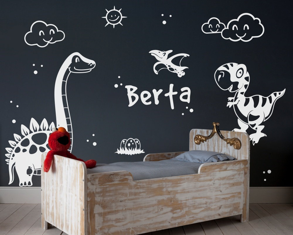 vinilo decorativo dinosaurios infantil