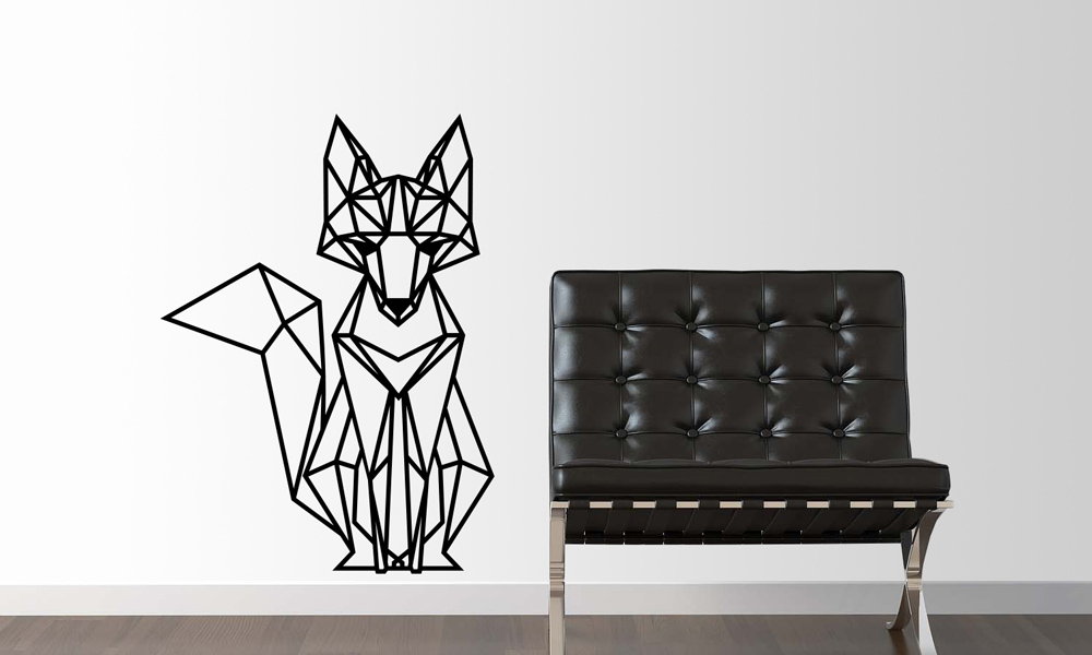 Vinilo Para Muebles Zorros De Madera - Adhesivo De Pared - Revestimiento  Sticker Mural Decorativo - 60x90cm con Ofertas en Carrefour