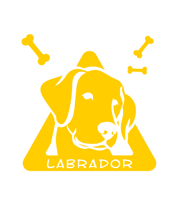 Perro Bordo Pegatina Labrador – adhesivosNatos