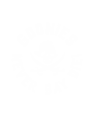 pegatina goonies sloth never say die