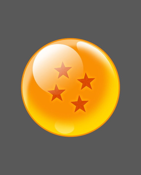 DRAGON BALL - BOLA 4 ESTRELLA