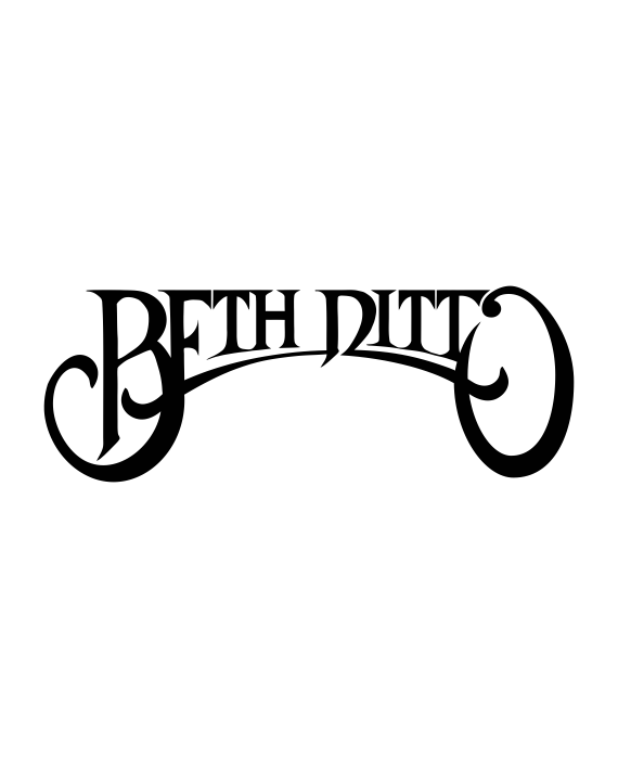 pegatina beth ditto