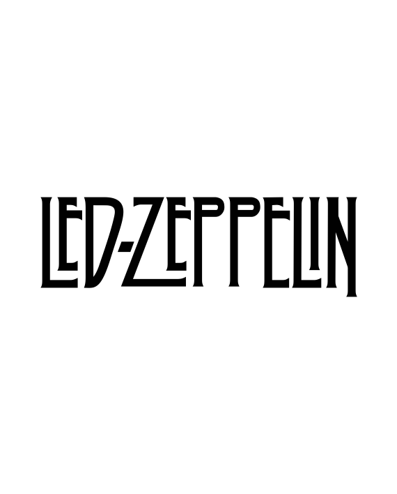 pegatina led zeppelin vinilo