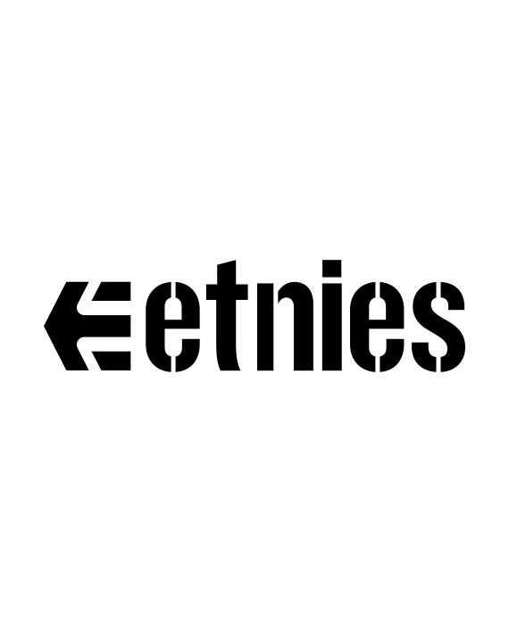 pegatina etnies logo letras vinilo