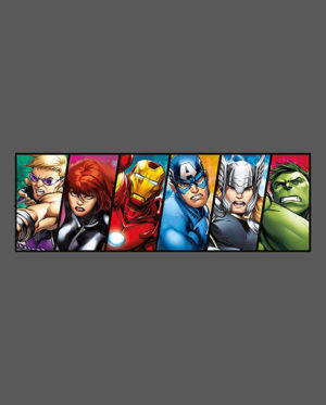 vinilo vengadores avengers comic color mural decoración