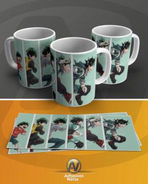 Taza Deku Evolution My hero Academia