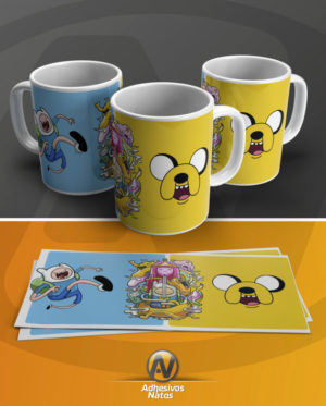 taza hora de aventuras