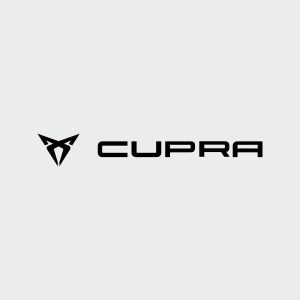 pegatina cupra logo letras vinilo adhesivo corte