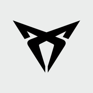 pegatina cupra logo vinilo corte color elegir