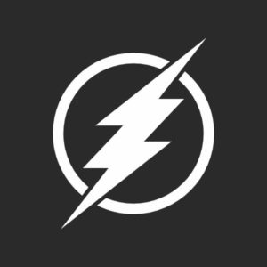 pegatina flash vinilo corte sin fondo