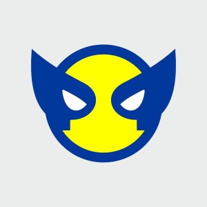 pegatina lobezno vinilo corte wolverine