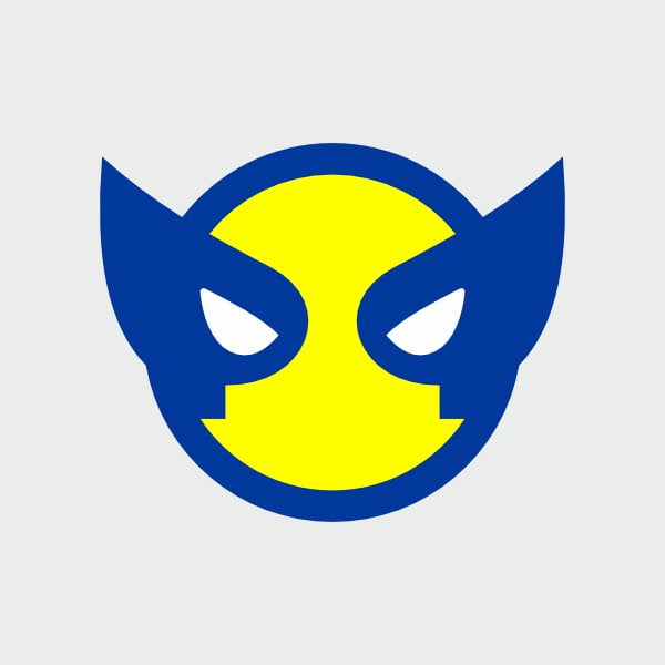 pegatina lobezno vinilo corte wolverine