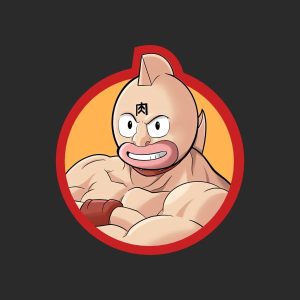pegatina musculman Kinnikuman vinilo lamiado exterior