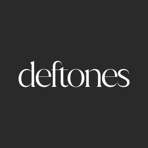 pegatina deftones private music logo letras 2025