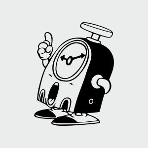 pegatina maquina del tiempo dr slump vinilo coche