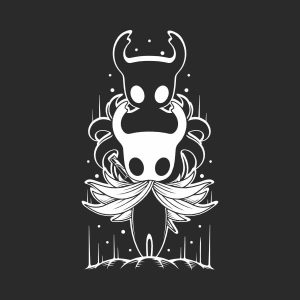 vinilo dacorativo Hollow Knight el caballero personalizado