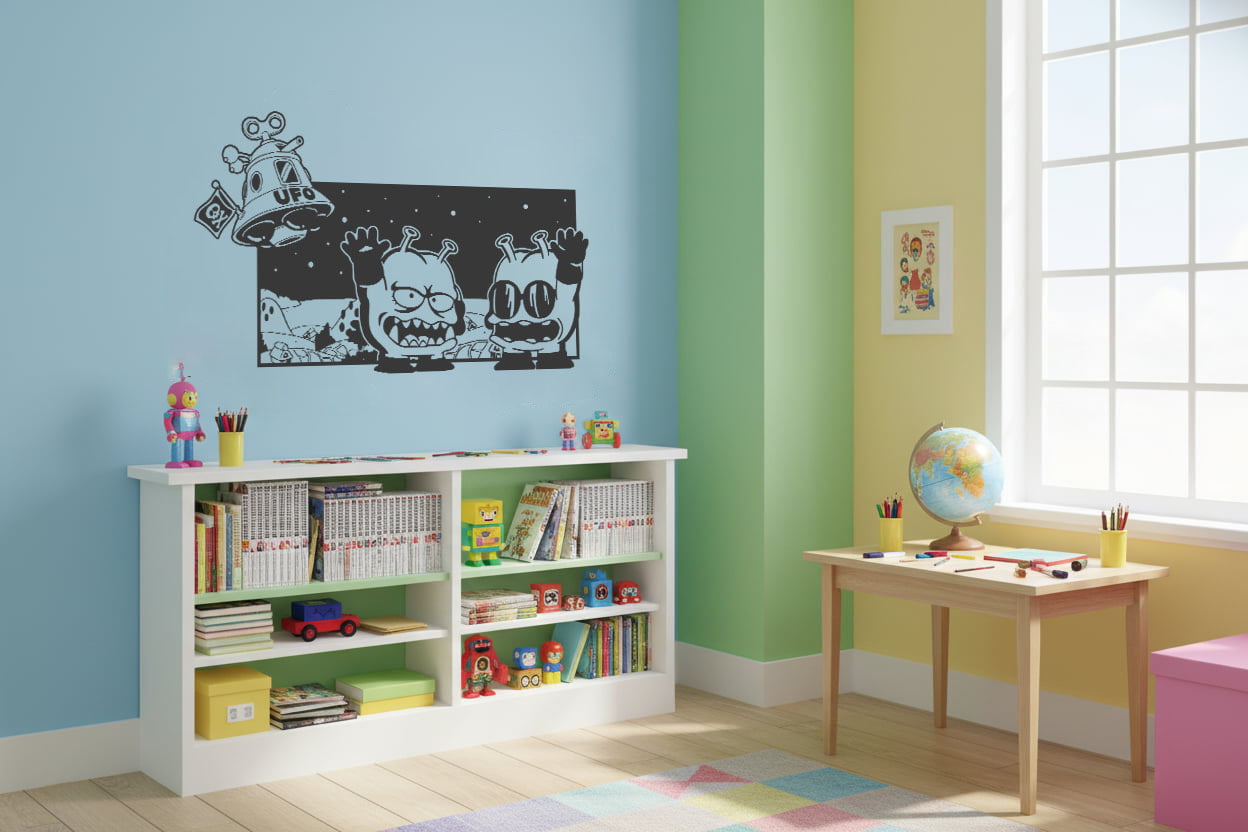 vinilo decoartivo rey nicochan sirviente dr slump personalizable