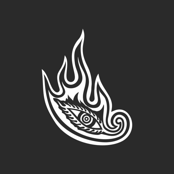 pegatina ojo lateralus tool vinilo corte