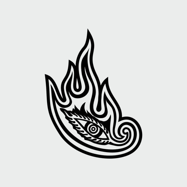 pegatina ojo lateralus tool vinilo corte