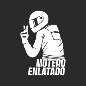 pegatina motero enlatado respect for bikers vinilo corte